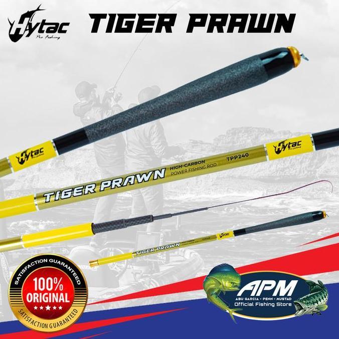 TERBARU - HYTAC Joran Pancing Tegek TIGER PRAWN 180cm - 240cm High Carbon Material Super Kuat Ringan