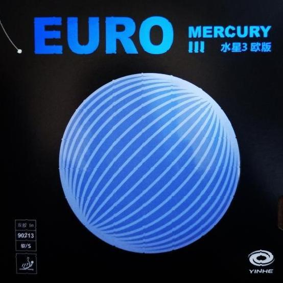 NEW Karet Bat Tenis Meja Pingpong Yinhe Mercury 3 Euro Soft