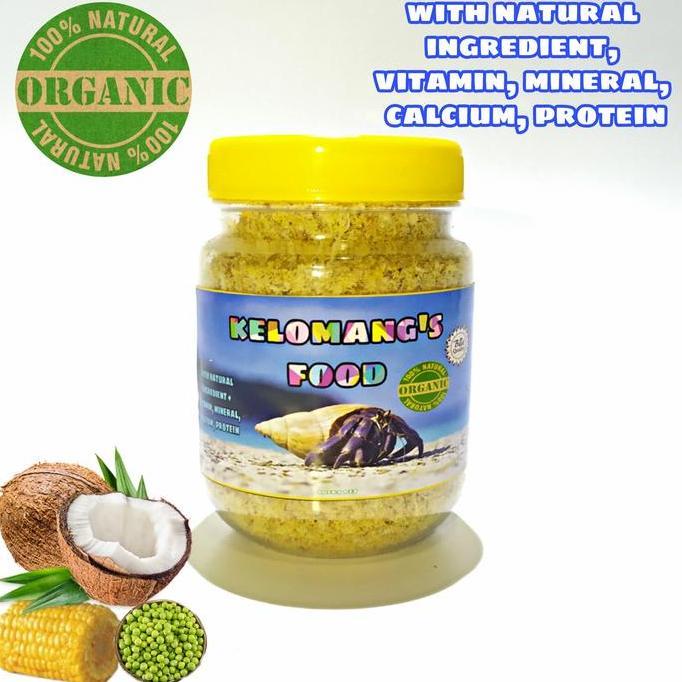 120 GR KELOMANG'S FOOD makanan kelomang darat keong kumang umang umang murah