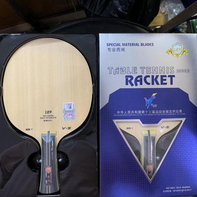 BEBAS ONGKIR - Kayu Bat Friendship 729 V-5 kayu blade Bat bet pingpong Friendship Ori