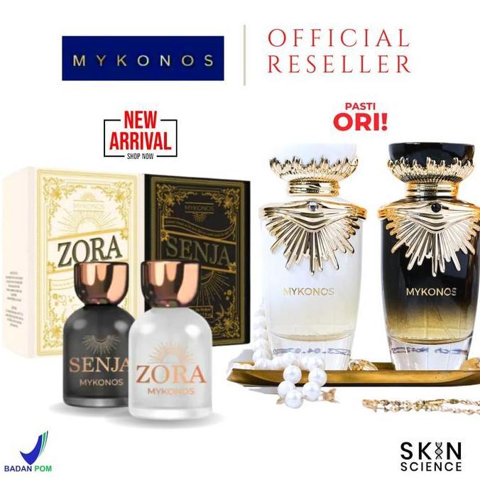 Profu- Mykonos Zora & Senja Parfume Original Edp 100Ml / 50Ml My Konos Parfum