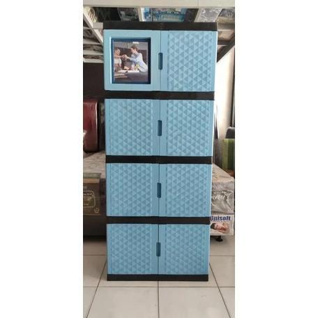 Termurah Lemari Plastik / Laci Lemari Plastik Tabitha Diamon Non Kunci