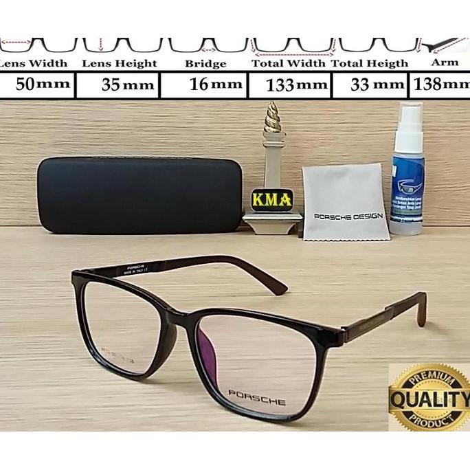 New Kacamata Minus Porsche Design Frame Kacamata Minus Premium Terbaru murah