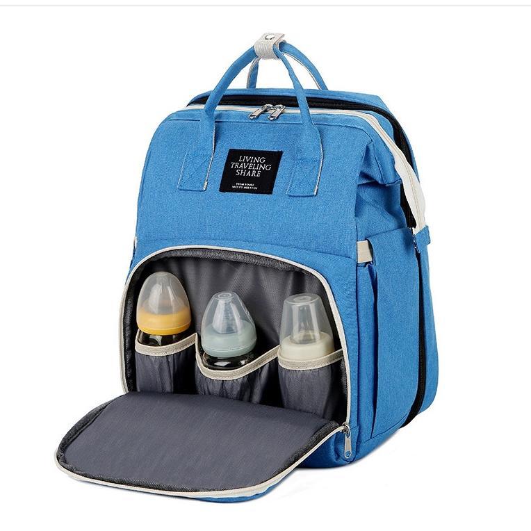 BEST SALE Tas Bayi Ransel Multifungsi Tempat Tidur Bayi / Ransel Bayi / Tas Diapers Bag / Tas Bayi K