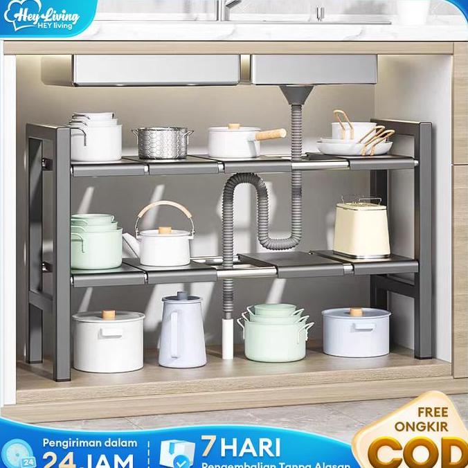 TERLARIS RAK KOLONG DAPUR RAK PANCI RAK PANCI BAWAH WASTAFEL RAK BAWAH WASTAFEL RAK BAWAH DAPUR KOLO