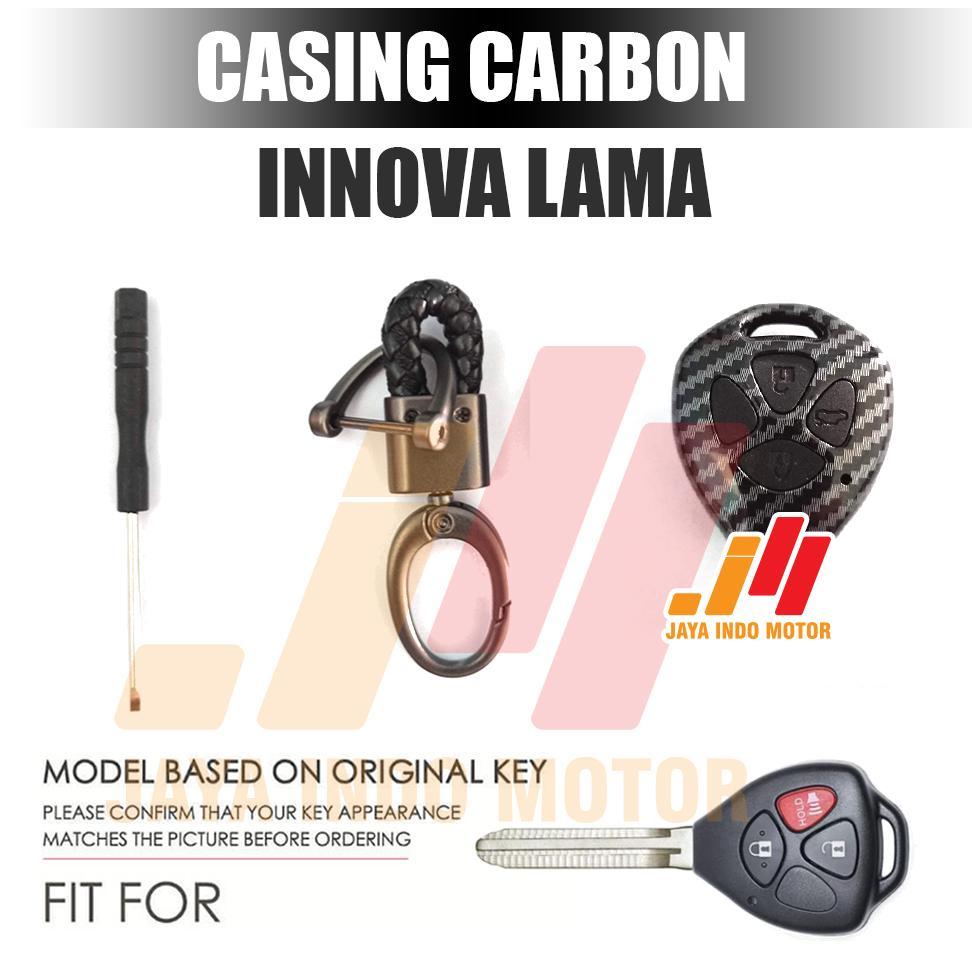 casing kunci/sarung kunci carbon innova