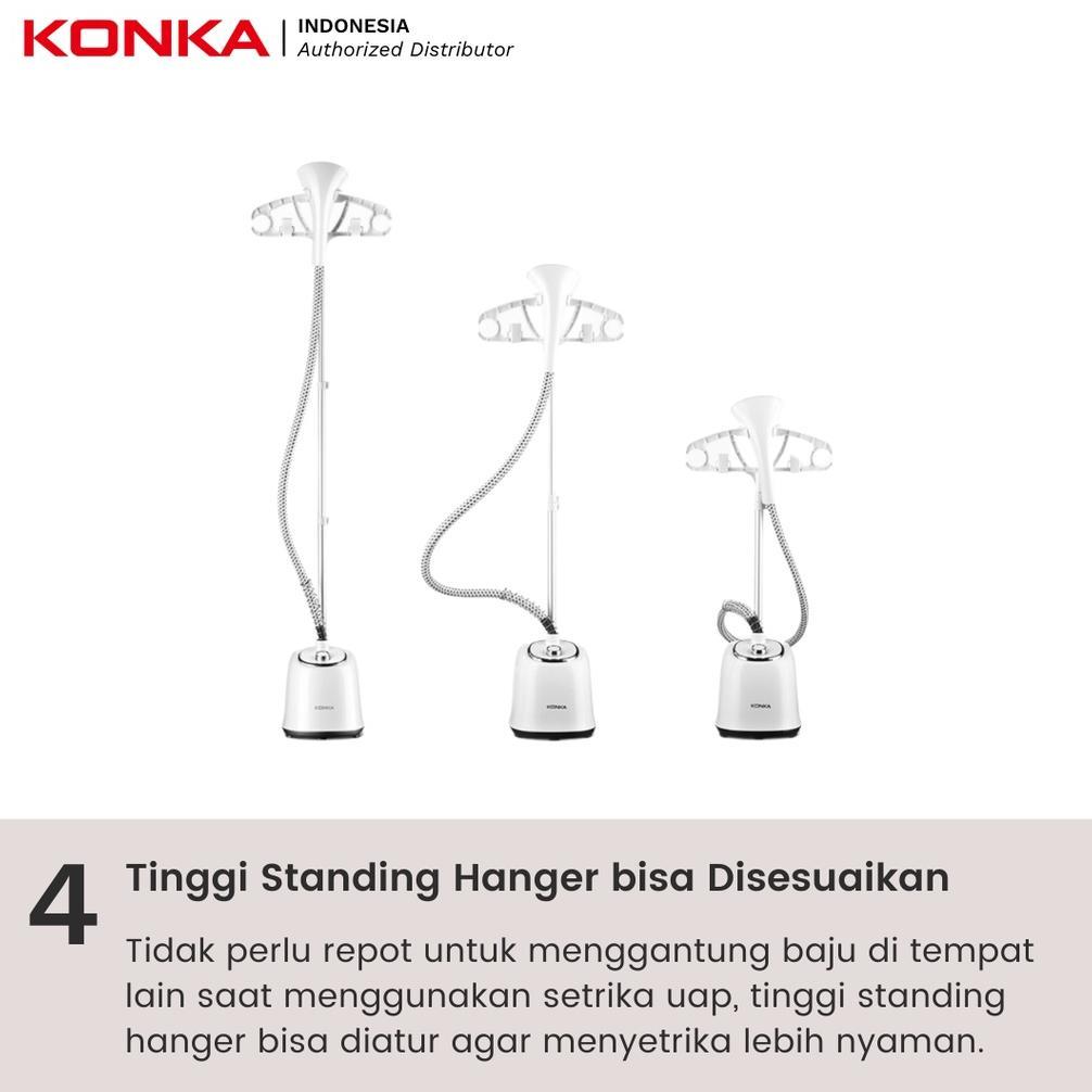 HOT DEALS KONKA Garment Steamer Standing | Setrika Uap Berdiri - KZ-GT23