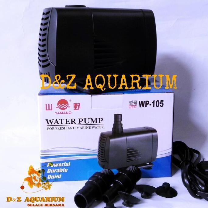 Pompa Air Aquarium Yamano WP-105 Pompa Celup Terbaik Bisa Naik 3 Meter