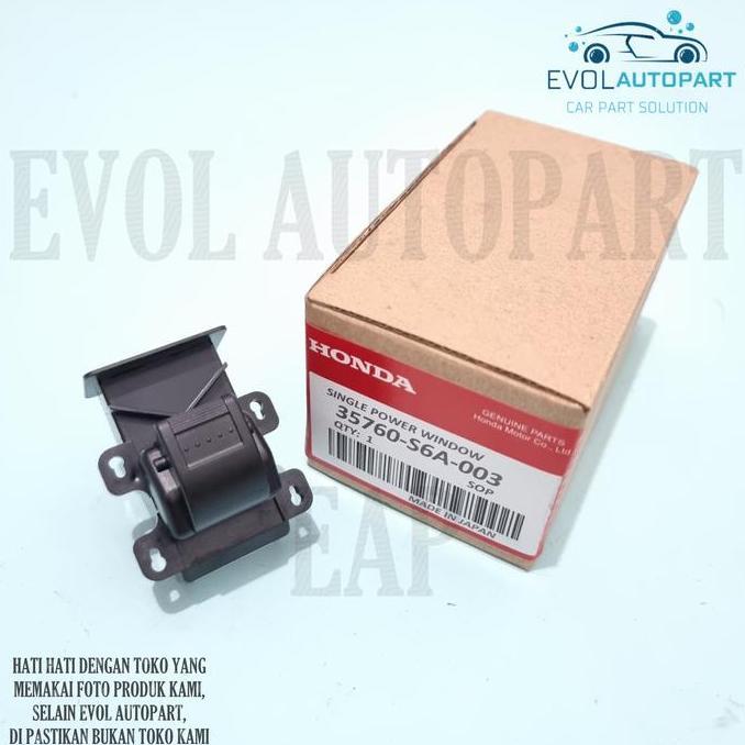 Single Switch Power Window Anak Saklar Crv Gen 2 Stream 2002-2006