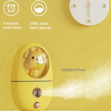 NEW [ORIGINAL/OEM] [ON SALE] Cute Mini Nano Face Steamer 2021 35ML Spray Mist Sprayer MDL-Q801