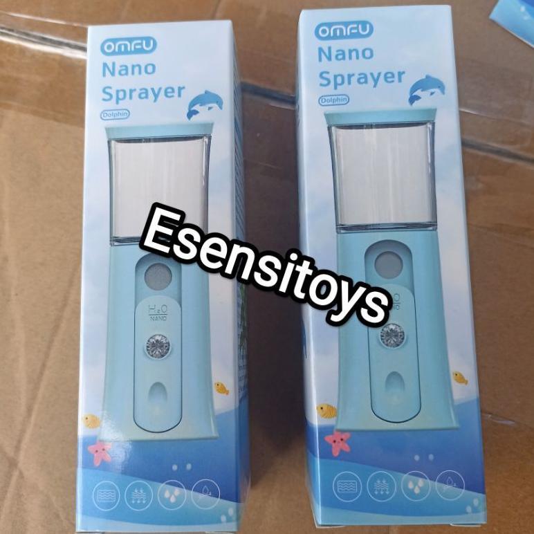 HOT PRODUCT OmFu Nano Spray Perawatan Wajah Mini Mist Sprayer Portable Mini Nano Spray Fs01