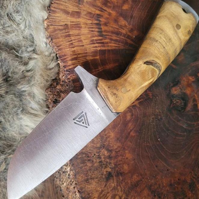 Bushcraft Knife Pisau Outdoor Hunting Survival Pukko Skiner