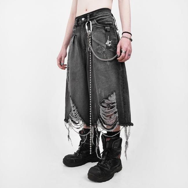 Tagged - Trashed Tagged Trashed Picnic Trashed Riot Jorts