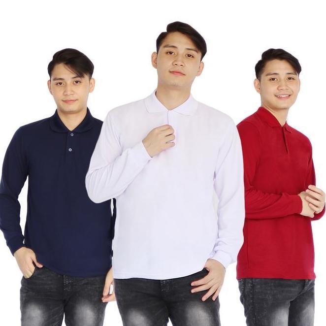 Liso Wear 3Pcs Polo Shirt Pria Bahan Nyaman Tidak Nerawang