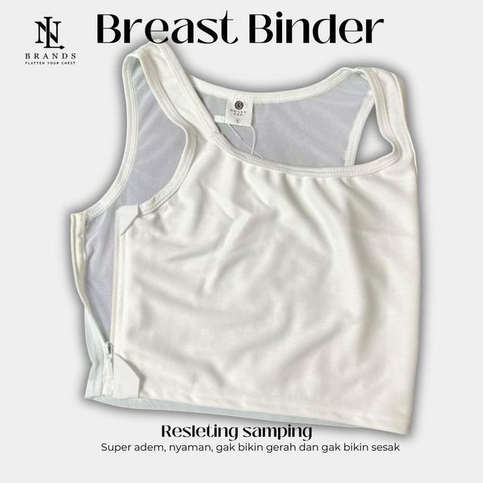 Breast binder zipper resleting samping / chest binder / perata dada / bra
