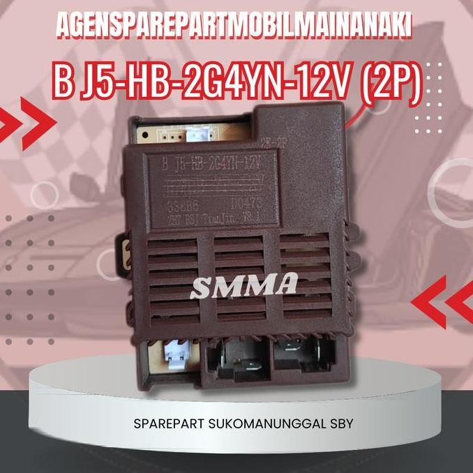 Remote Control Bluetooth + Receiver J5-HB-2G4YN-2P-12V Mobil Motor Mainan Aki Remot