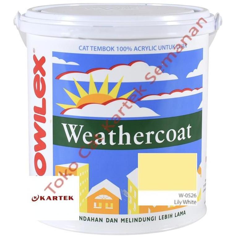 Mowilex Weathercoat Exterior W-0526 Lily White (2.5 liter)