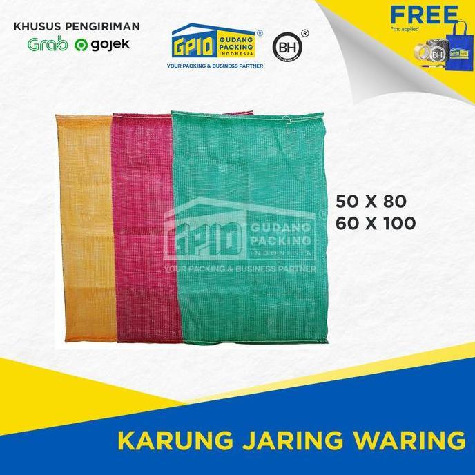 TERBARU|TERMURAH|BARU|PREMIUM|ORIGINAL|GARANSI|DISKON|PROMO (/) KARUNG JARING WARING SAYUR BUAH BAWA
