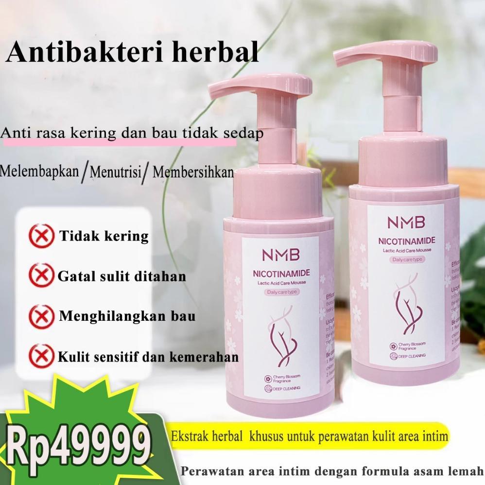 Terlaris NMB Care Mousse Niacinamide Lactic FEMININE HYGIENE Pembersih Kewanitaan 200ml Obat Gatal &