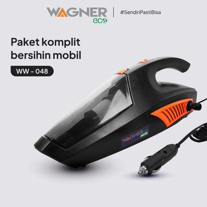 BIG SALE - WAGNER ECO Jet Cleaner and Vacuum Cleaner Mobil 2 in 1 48W (WW-048)
