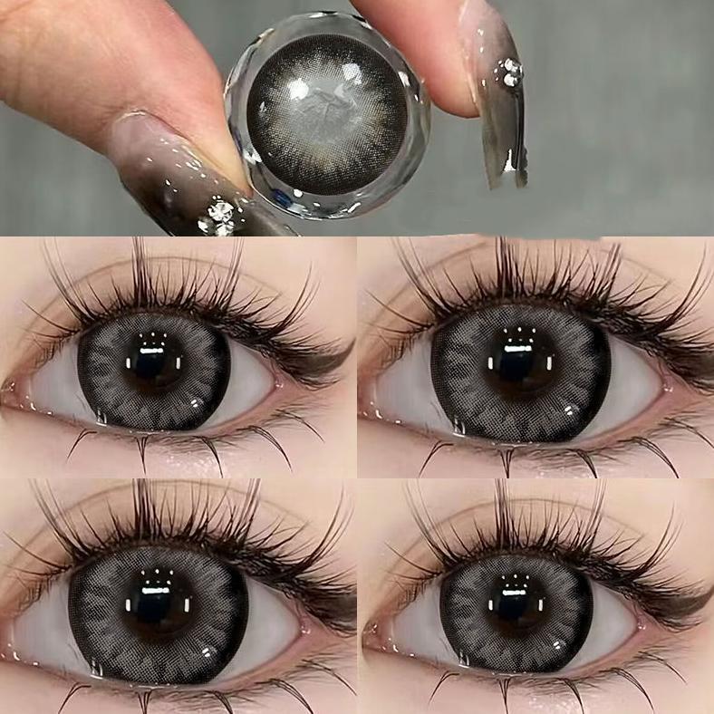EXCLUSIVE 14-14.5mmsoftlens soflen soflens softlens grey softlens hitam softlense softlens murah sof