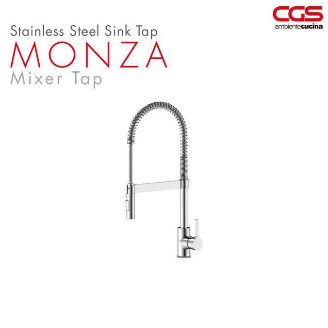 TERLARIS KERAN AIR DAPUR KRAN CUCI PIRING - CGS MONZA PULL DOWN MIXER TAPS TIPE SEMI PROFESSIONAL - 