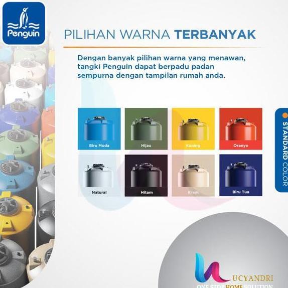 TERLARIS TANGKI AIR PENGUIN TB 400 TOREN 4100 L TANDON TB400 FREE PLUMBING KIT