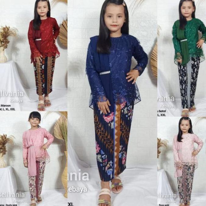 NEW MODEL KEBAYA ANAK PEREMPUAN / KEBAYA ANAK / KEBAYA ANAK TANGGUNG / KEBAYA / KEBAYA ANAK MODERN O