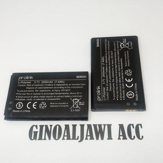 Sale Baterai Modem Prolink Prt7011L Bm600 Bm-600 Original Battery