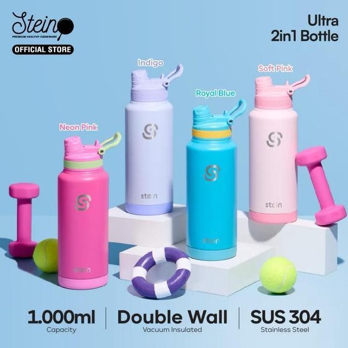 Stein Tumbler Ultra Bottle 1000ML / Tumbler Thermos Botol Minum Stainless Steel / Tumbler Stainless 