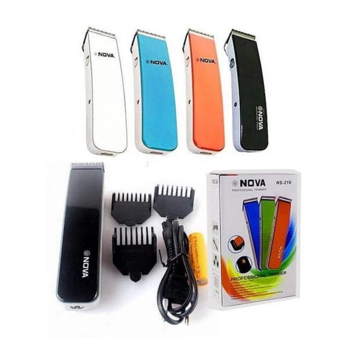 Alat Cukur Rambut NOVA NS216 / alat Cukur Jenggot Hair Clipper Rambut Hair Trimmer NOVA NS-216