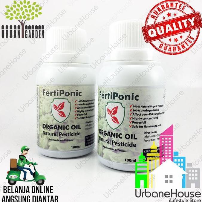 NEW FERTIPONIC PESTISIDA ORGANIC NEEM OIL KONSENTRAT 100ML HIGH QUALITY ORI