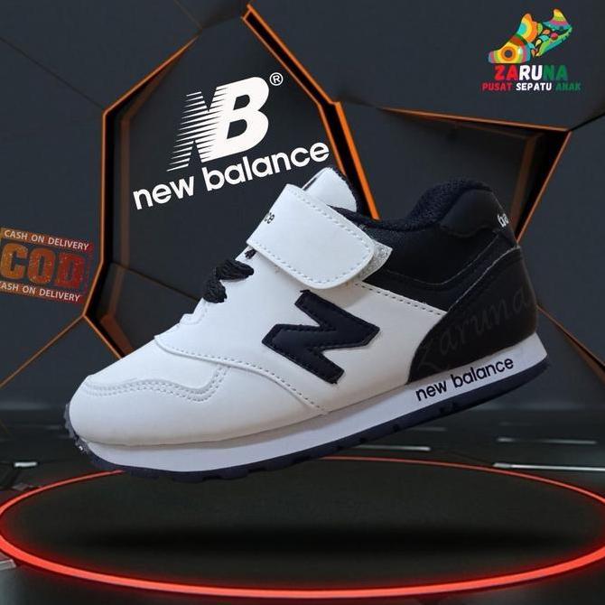 NEW SEPATU ANAK WARNA PUTIH HITAM PRIA WANITA LAKI PEREMPUAN CEWEK COWOK ORI
