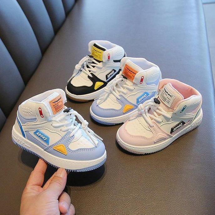 NEW SIZE 21-32 SEPATU SNEAKERS KETS SPORTS ANAK LAKI-LAKI DAN PEREMPUAN (NB036) ORI