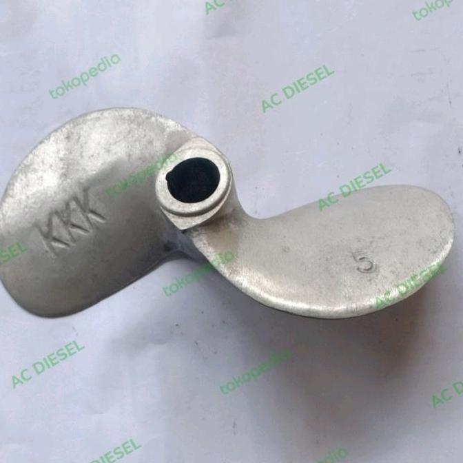 ~~~] baling baling perahu baling2 perahu ketinting aluminium 2daun no5 kkk