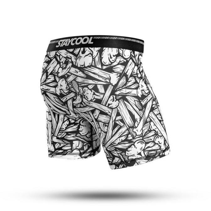 StayCool SuppleCool Xbones Boxer Briefs Celana Dalam