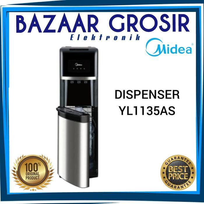 Dispenser Midea YL1567B YL 1567B Galon Bawah Kompresor Promo