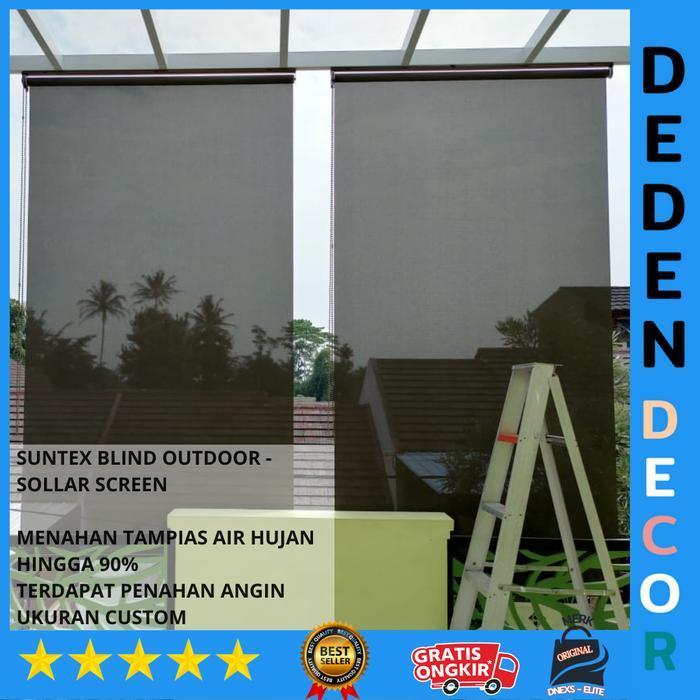 tirai outdoor suntex blind tahan air hujan