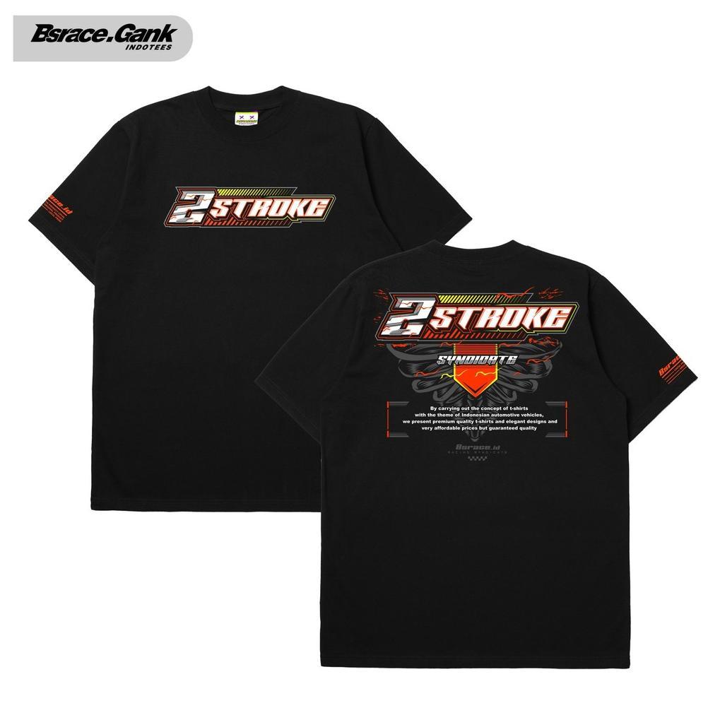 Kaos 2Stroke Terbaru Kaos Distro 2Tak  Racing - Kaos Two Stroke Fiz R Ninja Yamaha Rx King Putih Jum