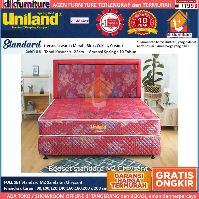 Standard Chrysant (set 160x200cm) Uniland Springbed