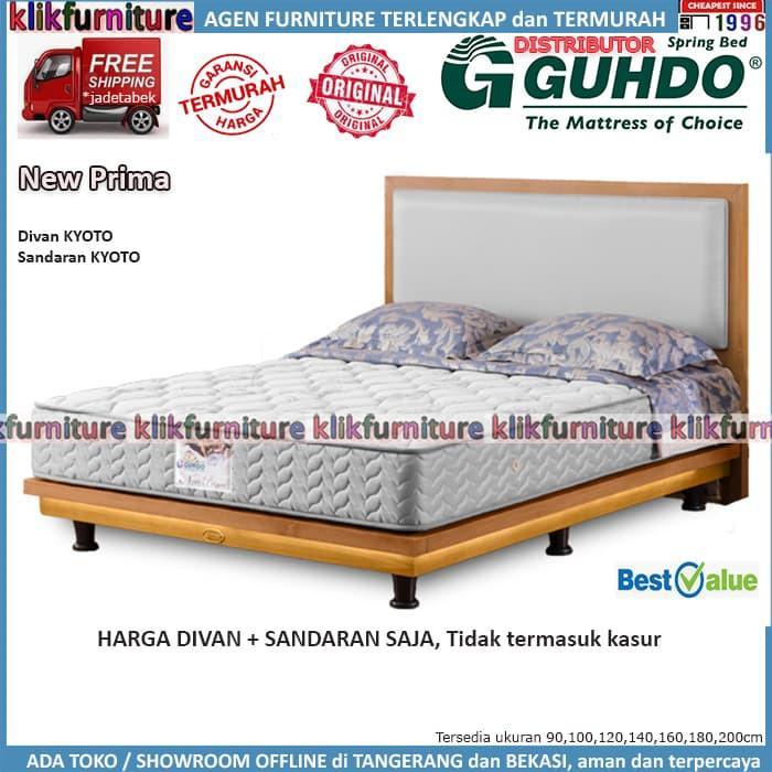 Divan + Sandaran (160x200cm) Guhdo New Prima KYOTO Style