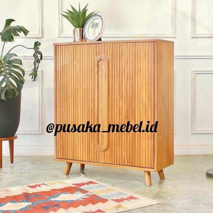 lemari rak sepatu susun kayu jati minimalis, lemari rak buku kayu jati