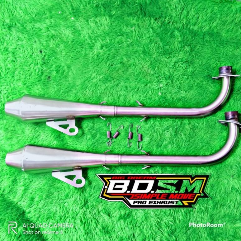 Bergaransi Knalpot Bmx Cub Pnp Motor Supra Vega Jupiter Free Laser Nama Gratis