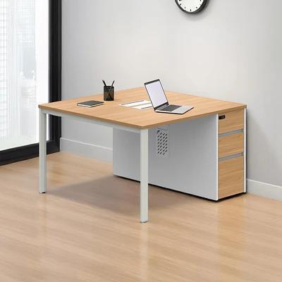 INFORMA - Sieben Meja Kantor 2s 120 SIEBEN 3 WORKSTATION 2S 120 VA Virginia Walnut Furniture Kompute