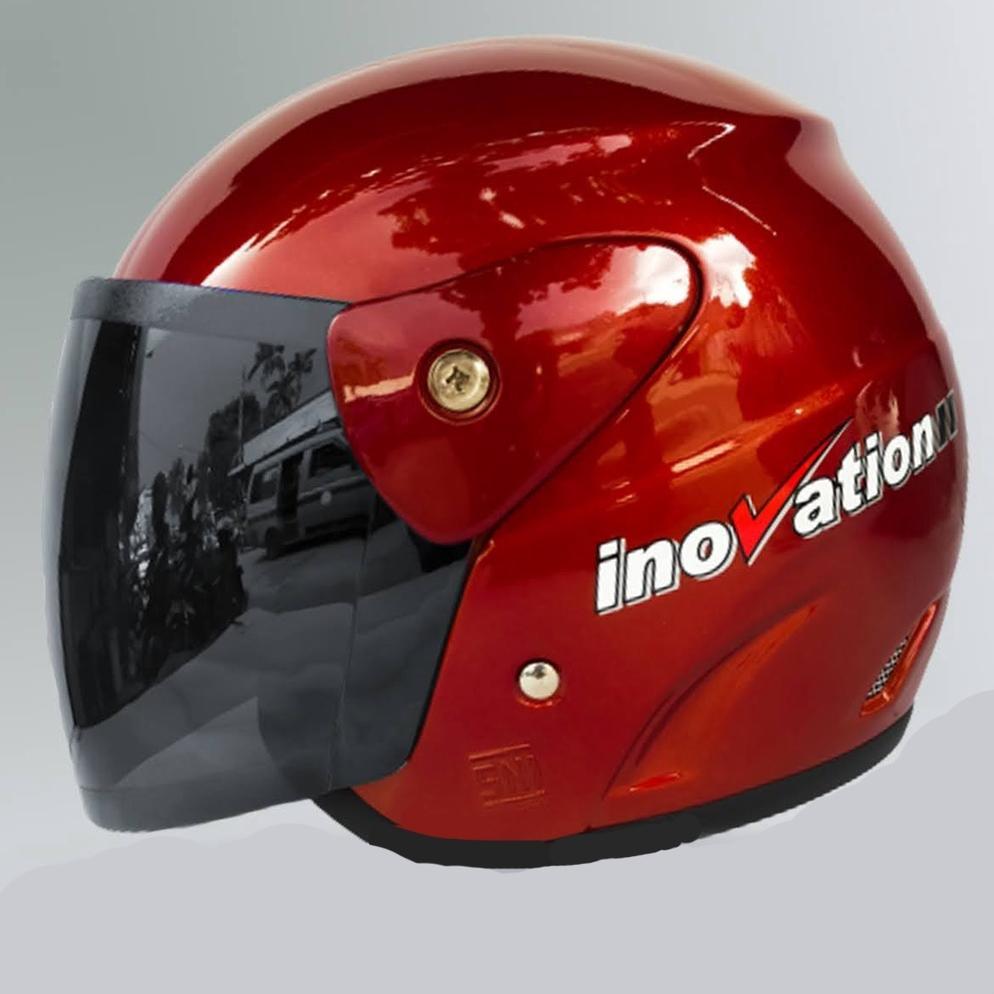 Termurah  Helm Gm Evolution Polos Untuk Pria Dan Wanita Dewasa Sni (Cod)