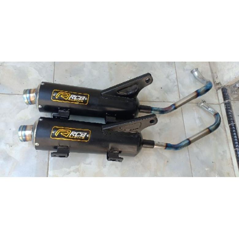 Grade Ori Knalpot Racing Rcb Metik Fful Bazz Ala Sijhiro Termurah Mio Sporti/Mio J/Mio Soul Karbu/Mi