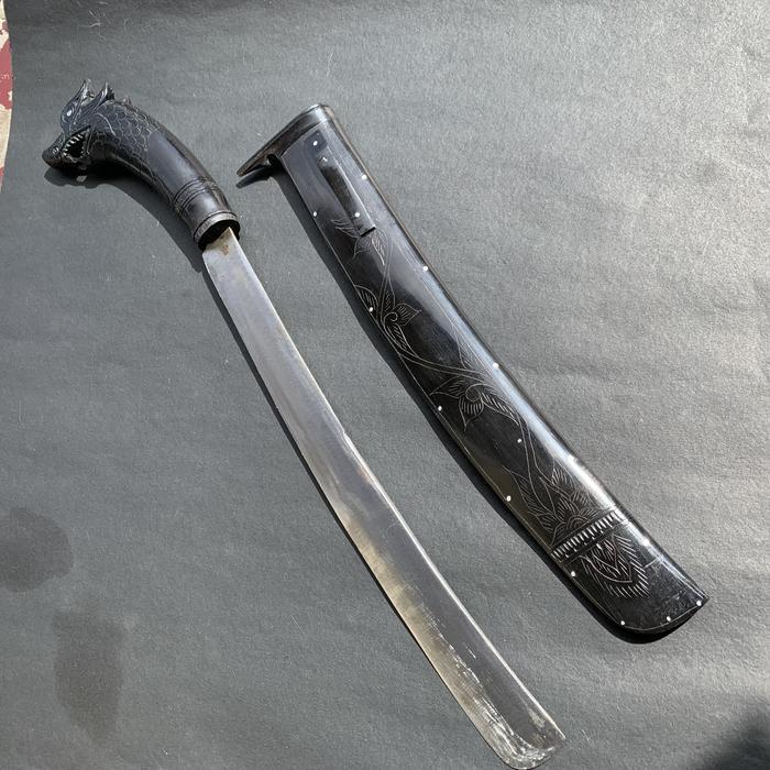 Golok Sembelih Full Tanduk 30cm