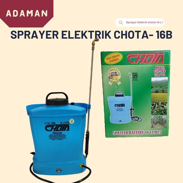 Sprayer Tanki semprot Elektrik semprotn tanaman 16 liter CHOTA-16B (12 A)