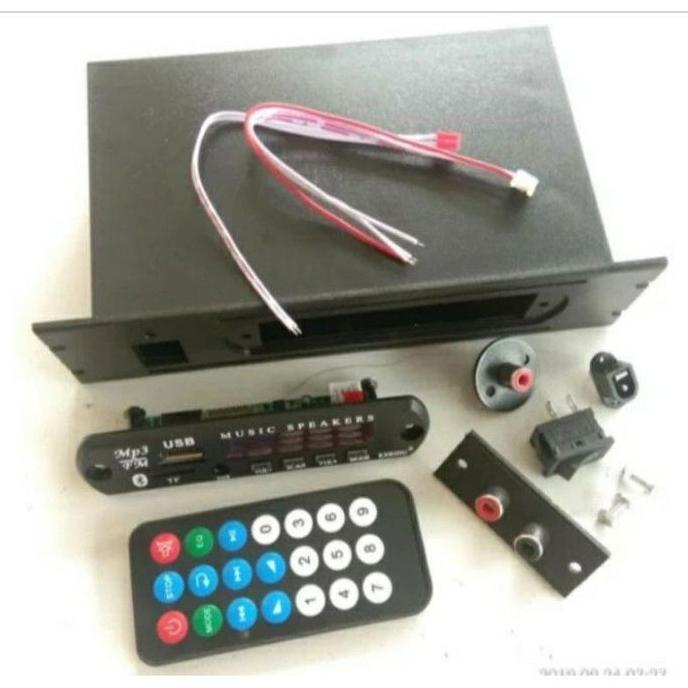 box mp3 + modul mp3 bluetooth lengkap aksesoris
