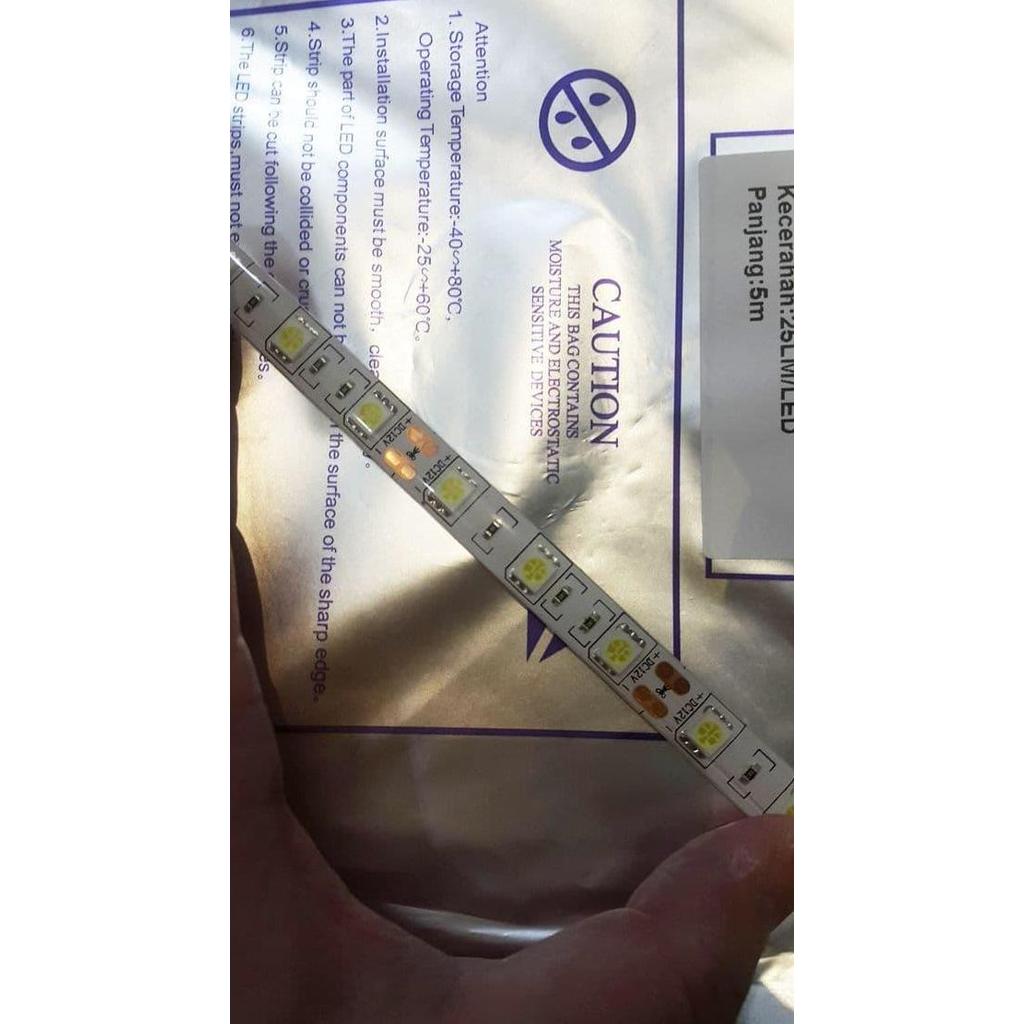 LED STRIP 5050 IP65 12V Mata Besar